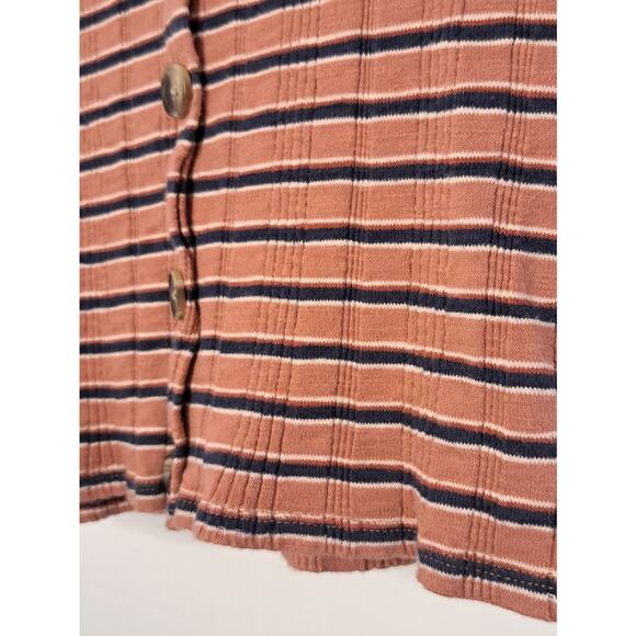 American Eagle Juniors Size S Apricot Navy Y2K Gilmore Girls Elena Gilbert - Picture 6 of 8